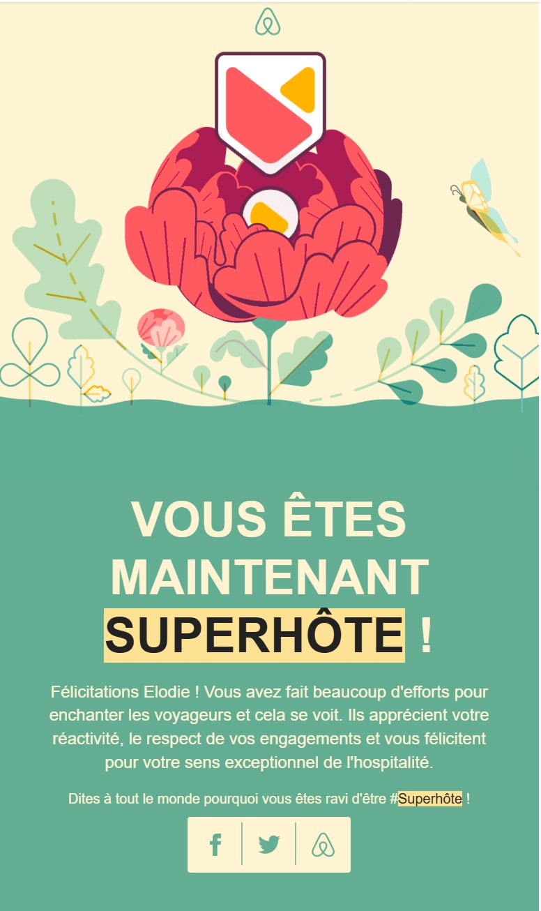 SuperHôte Airbnb avec La Conciergerie du Soleil à Quiberon